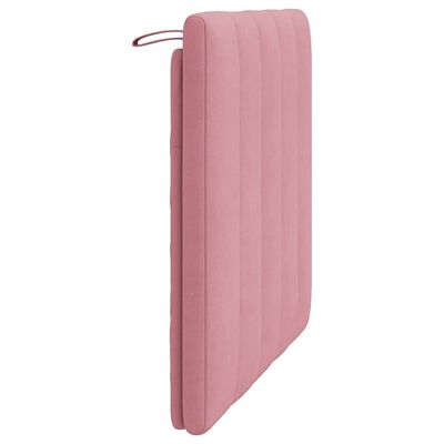 vidaXL Hoofdbordkussen 80 cm fluweel roze