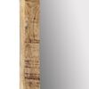 vidaXL Spiegel 70x50 cm massief mangohout en glas