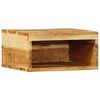 vidaXL Tv-meubel wandmontage 40x30x19 cm massief acaciahout