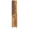 vidaXL Hoge kast met lade 2 pcs Oudhout Bewerkt hout