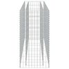 vidaXL Gabion plantenbak verhoogd 180x50x100 cm gegalvaniseerd staal