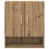 vidaXL Wandkast Ambachtelijk eiken 60 x 31 x 70 cm Bewerkt hout