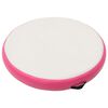 vidaXL Gymnastiekmat met pomp opblaasbaar 100x100x20 cm PVC roze