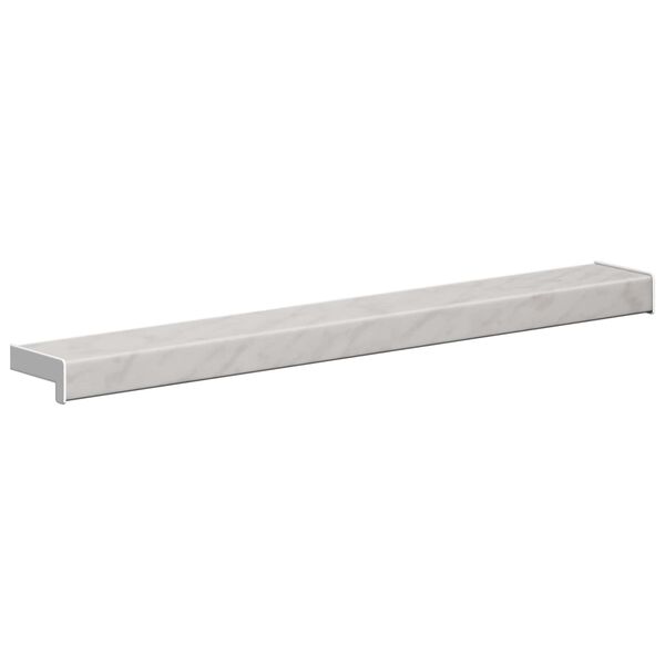 vidaXL Raamsokkel Marmer Tekst -enure 60 x 10 x 4,5 cm PVC
