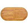 vidaXL Tafelblad Olie naturel 110 x 55 x 2 cm Massief Acaciahout