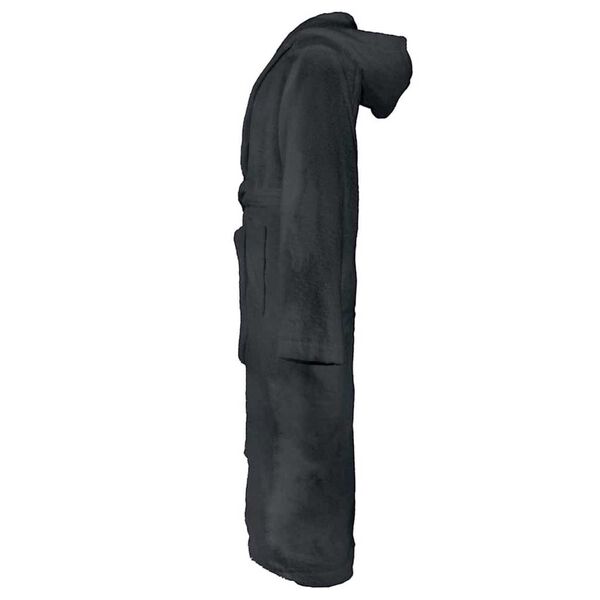 vidaXL Badjas KINN Antraciet L Katoen