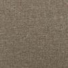 vidaXL Bedframe zonder matras 120x190 cm stof taupe