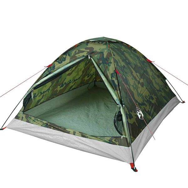 vidaXL Koepeltent 4-persoons waterdicht camouflage