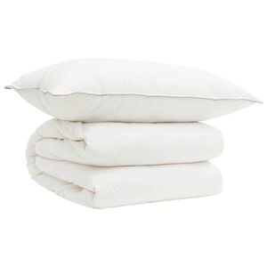 vidaXL Dekbed en Kussen Set 2 st 135x200 cm 4 seizoenen 140+220 GSM