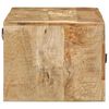 vidaXL Tv-wandmeubel 100x32x25 cm massief hout ruw mangohout