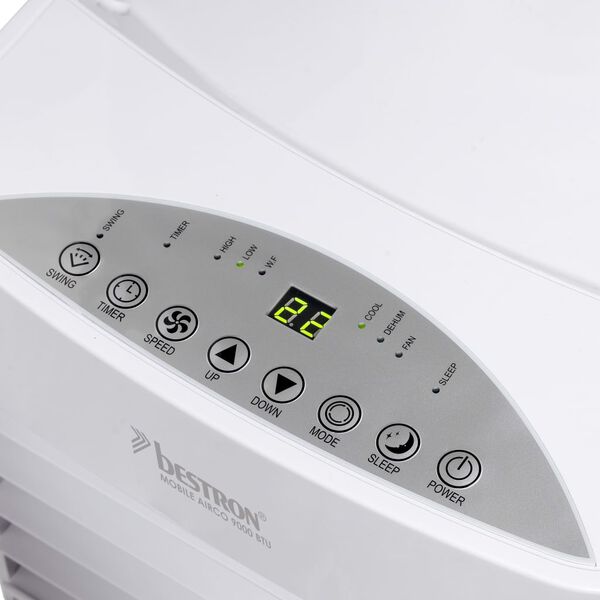 Bestron Mobiele airconditioner 3-in-1 RC AAC9000 wit