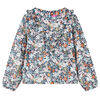 vidaXL Kindershirt met lange mouwen 92 donkerblauw