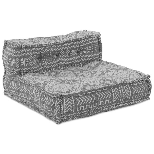 vidaXL Modulair bank Lichtgrijs 70 x 70 x 56 cm Stof