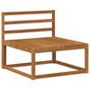 vidaXL Buiten bankenset 4 pcs Naturel Massief Acaciahout