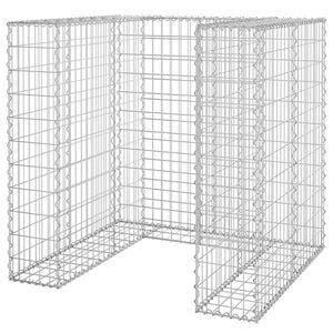 vidaXL Schanskorf voor container 110x100x110 cm gegalvaniseerd staal