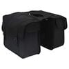 vidaXL Fietstas Zwart 40 x 18.5 x 35 cm Polyester