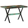 vidaXL Eettafel 120x60x76 cm massief gerecycled hout