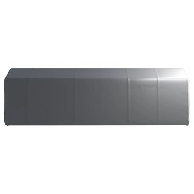 vidaXL Opslagtent 300x750 cm staal grijs
