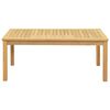 vidaXL Tuintafel 110x60x45 cm massief acaciahout