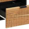 vidaXL Dressoir met lade Naturel 40 x 33,5 x 75 cm Massief Acaciahout