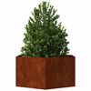 vidaXL Plantenbak roestig 90x90x45 cm cortenstaal