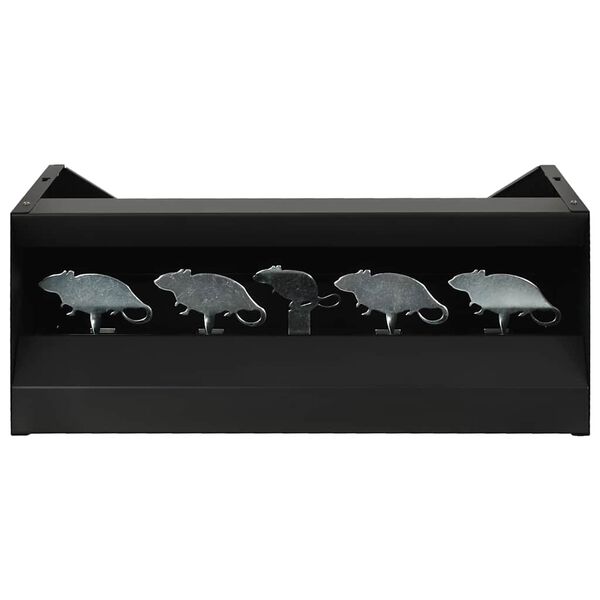 vidaXL Schietkast magnetisch met swing targets 4+1 targets muisontwerp