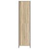 vidaXL Warderobe met opslag 2 pcs Sonoma 50 x 50 x 200 cm Bewerkt hout