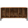 vidaXL Platenkast 100x38x48 cm bewerkt hout oud houtkleurig