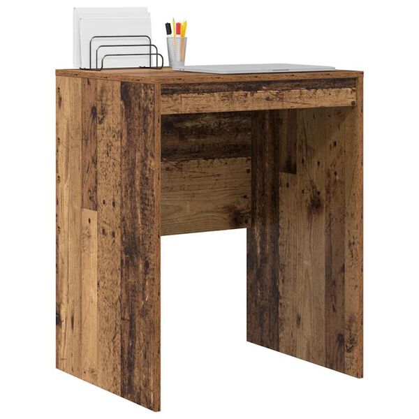vidaXL Bureau Oud Hout 60 x 50 x 76 cm
