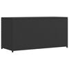 vidaXL Tuinbox 120x50x60 cm poly rattan zwart