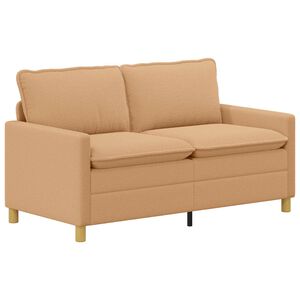 vidaXL Bank Beige 156 x 81 x 87,5 cm Stof