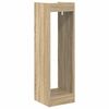 vidaXL Plantenstandaard Sonoma Eiken 30 x 30 x 100 cm Bewerkt hout