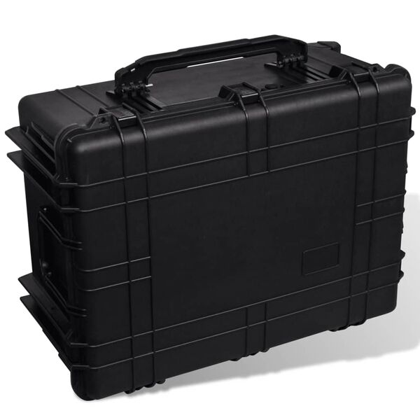 Hardcase Transportkoffer 77,5x59x35 cm met wielen en 5 schuimlagen