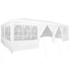 vidaXL Partytent Wit 800 x 400 x 266 cm Polyetheen