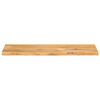 vidaXL Tafelblad met natuurlijke rand 120x40x2,5 cm massief mangohout