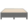 vidaXL Platform bedframe Lichtgrijs 140 x 200 cm Stof