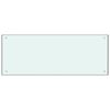 vidaXL Spatscherm keuken 100x40 cm gehard glas melkwit