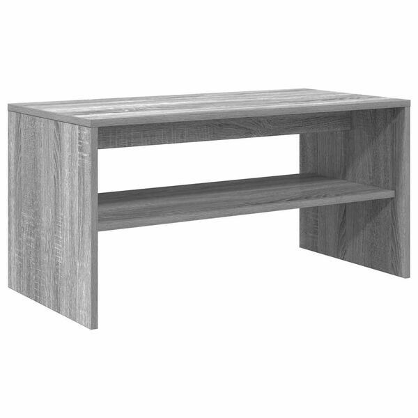 vidaXL Tv-meubel 80x40x40 cm bewerkt hout grijs sonoma eikenkleurig
