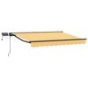 vidaXL Handmatige Luifelhouder met LED's Zand 3 x 2,5 m
