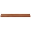 vidaXL Raamsokkel Bruin Hout 100 x 35 x 4,5 cm PVC