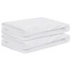 vidaXL Matrasbeschermer 2 st 140 x 190 cm Waterdicht Wit