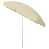 vidaXL Strandparasol 300 cm zandgeel