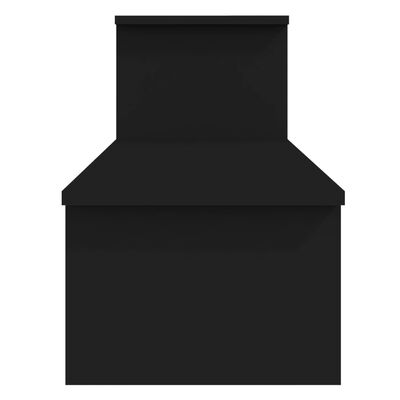 vidaXL Tv-meubel 180x30x43 cm spaanplaat zwart