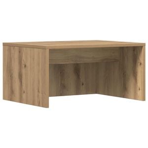 vidaXL Wandbureau Artisan Eiken Bewerkt hout 60 x 45 x 30 cm