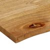 vidaXL Tafelblad met natuurlijke rand 100x60x2,5 cm massief mangohout