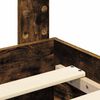 vidaXL Bedframe met lade Grijs Sonoma 200 x 200 cm Bewerkt hout