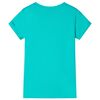 Kindershirt 92 mintkleurig