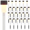 vidaXL Buitenzonne-lampen met grondpin 24 st Warmwit 29,5 cm