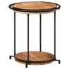 vidaXL Bijzettafel &Oslash;55x60 cm massief acaciahout