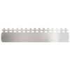 vidaXL Gazonranden 10 st 103 x 0,05 x 22 cm Roestvrij staal zilver
